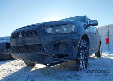 2011 Mitsubishi Outlander Es from USA, damaged, VIN JA4AS2AW3BU034386